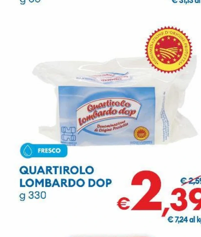 QUARTIROLO LOMBARDO DOP g 330