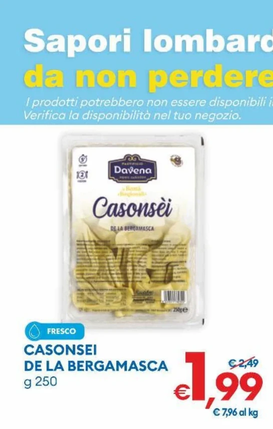 CASONSEI DE LA BERGAMASCA g 250