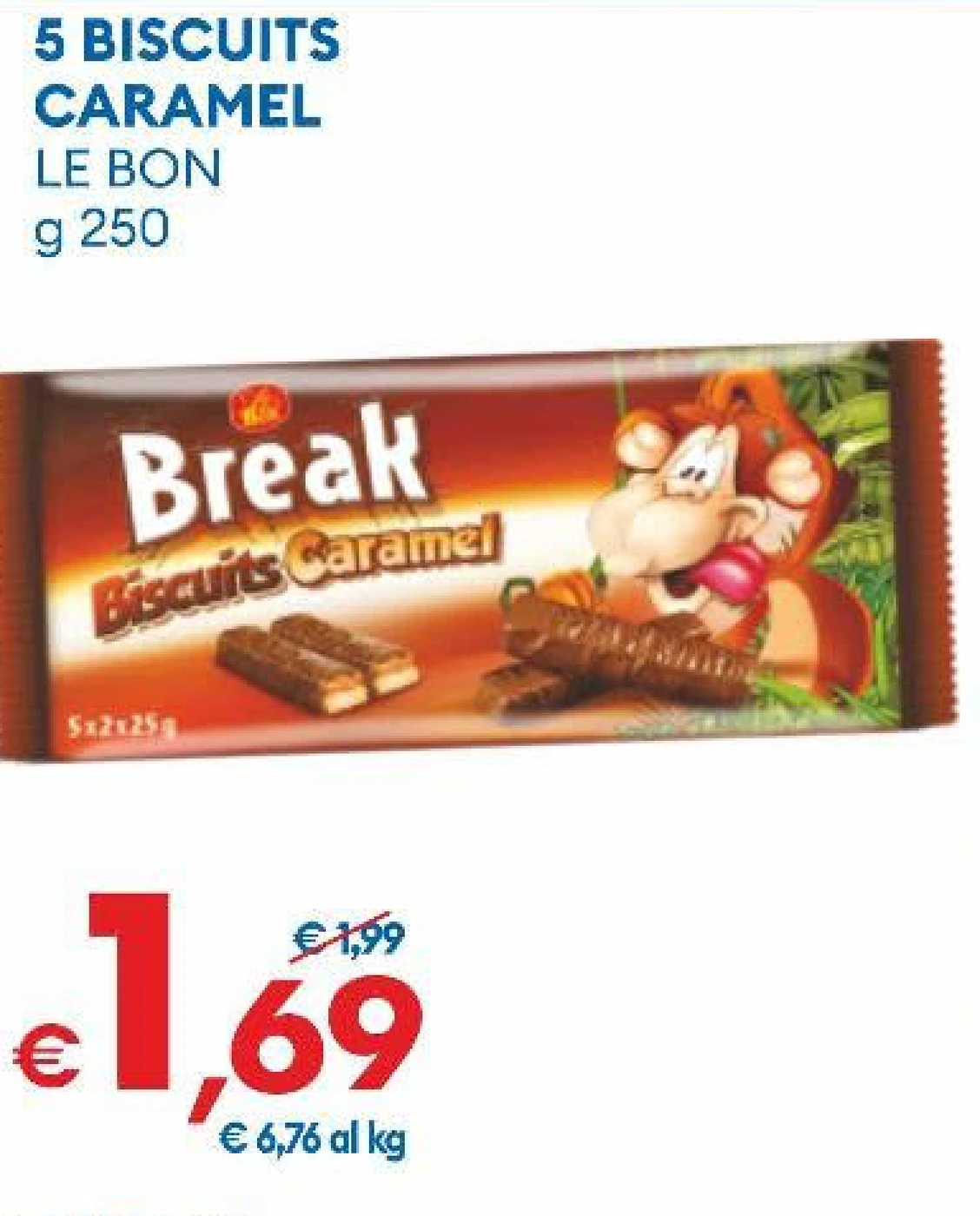 5 Biscuits Caramel - Le Bon
