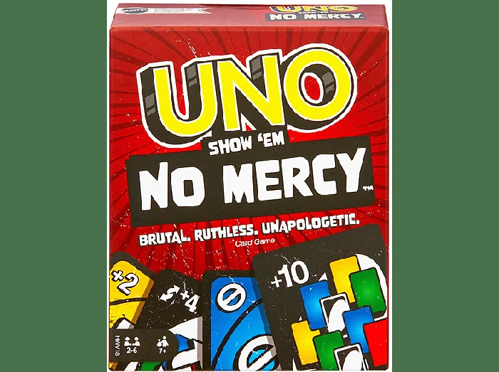 CARTE DA GIOCO UNO No Mercy - MATTEL
