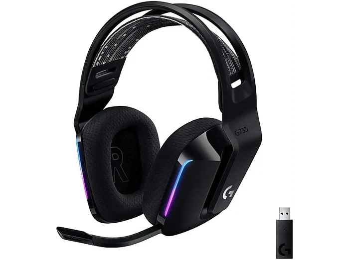 G733 PS4/PC CUFFIE GAMING, NERO - LOGITECH