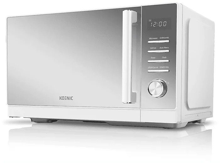 MICROONDE + GRILL KMWG 2322-42 DW, capacità 23 l, potenza microonde max 900 W, Funzione grill, Potenza grill 1000 W, 5 livelli di potenza, White - KOENIC