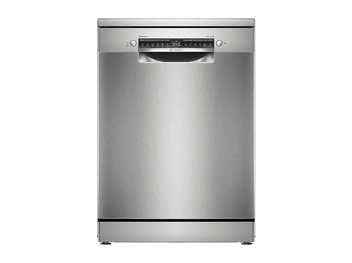 LAVASTOVIGLIE Libera installazione (FS) SMS4EVI08E, Programmi 6, Dimensioni: L 60 cm, A 84,5 cm, P 60 cm, Rumorosità 44 dB(A), Consumo di acqua 9 l, Acciaio anti-impronta, Classe B - BOSCH