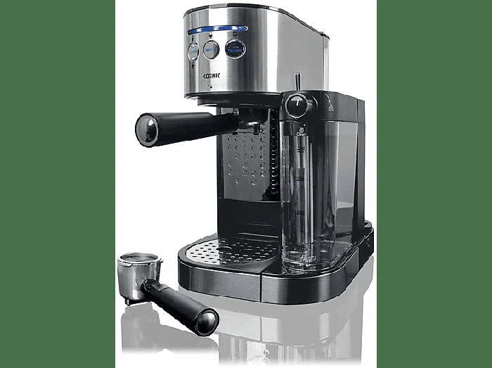 Macchina per caffè Espresso KEM 2024 M, Compatibile con caffè Macinato, Cialde e Capsule, 1470 W, 20 bar, Serbatoio acqua 1.2L - KOENIC