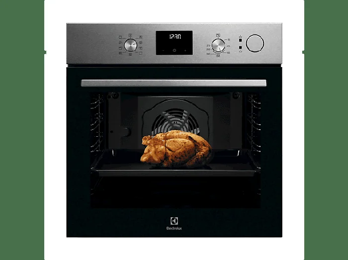 COCGH44TX0 FORNO INCASSO Capacità 72 l, dimensoni: L 59,6 cm - A 59,4 cm - P 56,9 cm, Inox antimpronta, classe A - ELECTROLUX