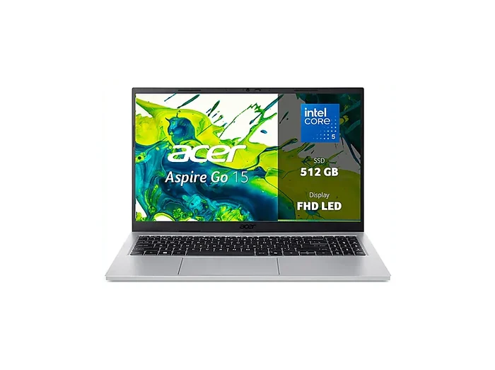 Aspire Go 15 AG15-72P NOTEBOOK, 15,6 ", processore Intel® Core 5 120U, Intel®, RAM 32 GB, 512 GB SSD, Silver, Windows 11 Home - ACER