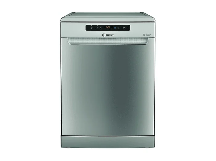 LAVASTOVIGLIE Libera installazione (FS) IN2FFC14BN6X, Programmi 9, Dimensioni: L 600 cm, A 850 cm, P 590 cm, Rumorosità 44 dB(A), Consumo di acqua 8,9 l, Inox, Classe C - INDESIT