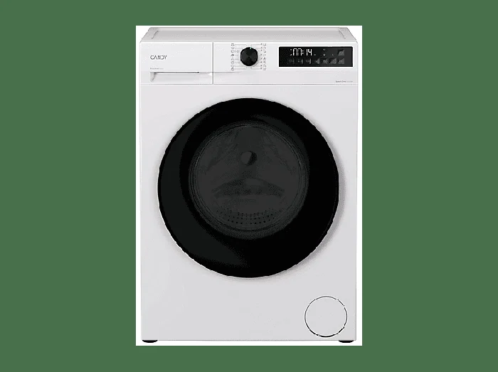 GWD 485SB6-S LAVASCIUGA, Caricamento frontale, capacità lavaggio 8 kg, capacità asciugatura 5 kg, 16 programmi, Profondità 53 cm, Giri 1400 rpm, Bianco, Nero, Classe D - CANDY