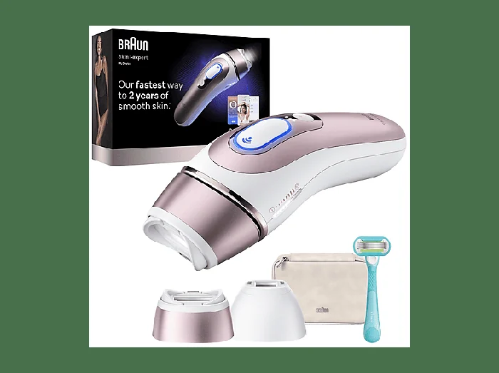 EPILATORE LUCE PULSATA IPL PL7211 WHT/BRNZ, 3 livelli di funzione - BRAUN