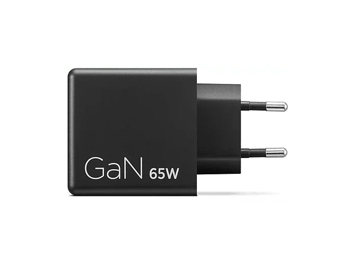 CARICABATTERIA Dual USB-C 65W GaN Charger da 65W, Nero - LENOVO