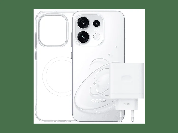 Reno16 Pro 5G, 512 GB, White, Magnetic Case + SUPERVOOC 80W Power Adapter inclusi - OPPO