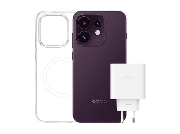 Reno16 5G, 512 GB, Black, Magnetic Case + SUPERVOOC 80W Power Adapter inclusi - OPPO