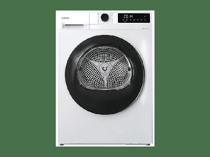ASCIUGATRICE GD 8N3B-S A pompa di calore, 8 kg, profondità 54,7 cm, 64 dB(A), Bianco, Nero, Classe C - CANDY