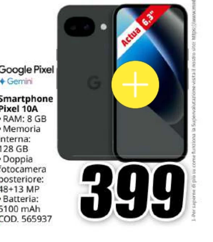 Smartphone Pixel 10A 128 GB - Google