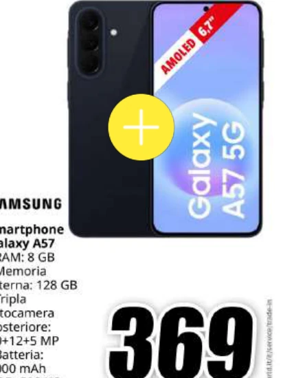 Smartphone Galaxy A57 128 GB - Samsung