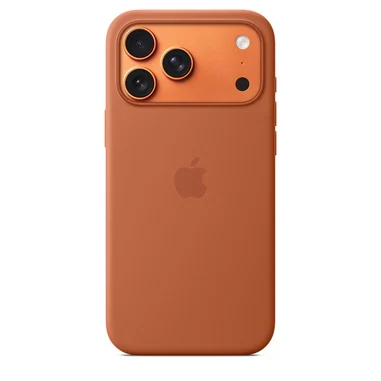 Custodia MagSafe in silicone per iPhone 17 Pro Max - Terracotta - Apple