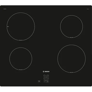 Serie 2 PUG61RAA5E piano cottura Nero Da incasso 60 cm Piano cottura a induzione 4 Fornello(i) - Bosch