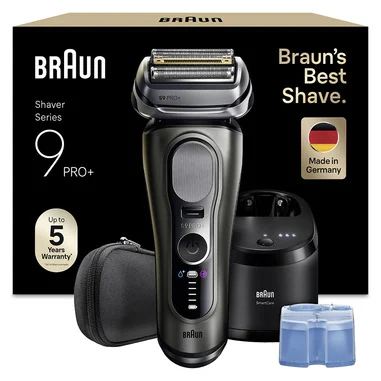 Series 9 Serie 9 PRO+ Rasoio Elettrico, Pro SensoAdapt, SmartCare Center, 9655CC, Grafite - Braun