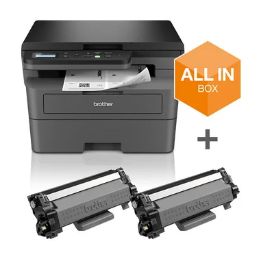 DCP-L2627DWXL stampante multifunzione Laser A4 BOX 6000 PAGINE INCLUSE - Brother