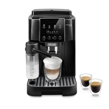 Magnifica Start - Macchina Automatica per Caffè in Chicchi, 4 bevande one touch, Nero (ECAM220.60.B) - De’Longhi
