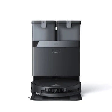 DEEBOT T50 OMNI Gen2 Robot Aspirapolvere Lavapavimenti, 21000 Pa, Spazzola Laterale Estensibile e Lavapavimenti, lavaggio con acqua calda a 75 ℃, Ultrasottile 81 mm - Ecovacs