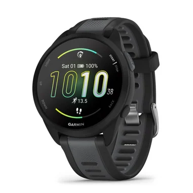 Forerunner 165 3,05 cm (1.2") AMOLED 43 mm Digitale 390 x 390 Pixel Touch screen Nero GPS (satellitare) - Garmin