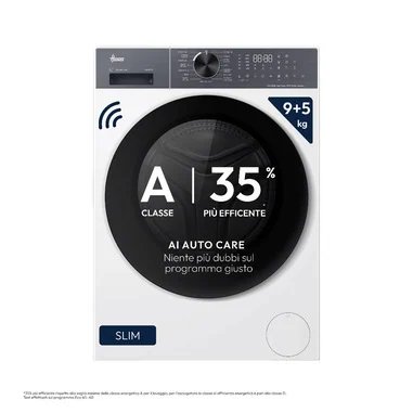 HLPD495BL10UH-11 lavasciuga Libera installazione Caricamento frontale Bianco - Hoover