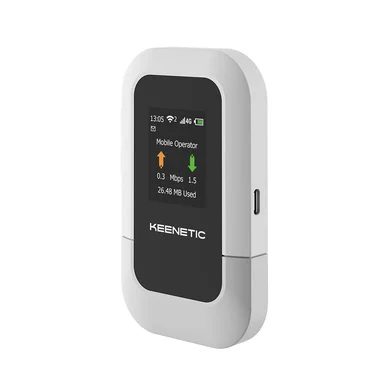 Roamer 4G (KN-5110) Hotspot mobile 4G con Wi-Fi 6 - Keenetic