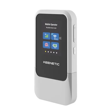 Roamer 5G (KN-5210) Hotspot mobile 5G con Wi-Fi 6 - Keenetic