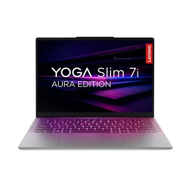Yoga | Notebook Slim 7 | Display 14.0'' WUXGA (1920x1200) OLED | Processore INTEL Ultra 7 256V | Memoria RAM 16GB | Memoria SSD 1TB | Scheda grafica Integrata | Sistema Operativo WINDOWS 11 HOME | LUNA_GREY | Caricatore NON incluso - Lenovo