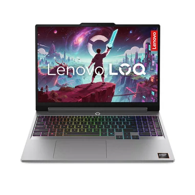 LOQ Notebook Gaming | Display 15.3'' WUXGA (1920x1200) | Processore AMD Ryzen 7 250 | Memoria RAM 16GB | Memoria SSD 512GB | Scheda Grafica NVIDIA RTX 5050 8GB | Sistema Operativo WINDOWS 11 HOME | LUNA_GREY | Alimentatore incluso - Lenovo