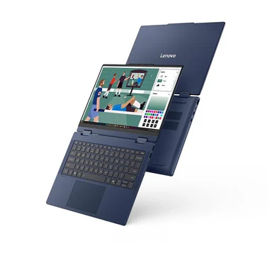 IdeaPad | Notebook 5 2-in-1 | Display 14.0'' WUXGA (1920x1200) Touch | Processore INTEL CORE U5 322 | Memoria RAM 16GB | Memoria SSD 512GB | Scheda grafica Integrata | Sistema Operativo WINDOWS 11 HOME | COSMIC_BLUE | Caricatore NON inclu - Lenovo