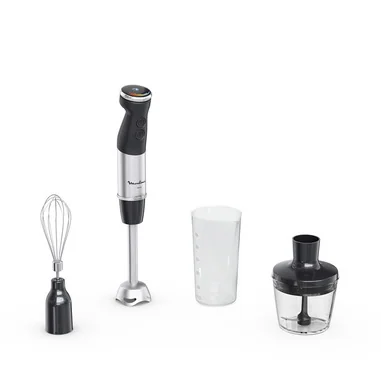 Quickchef+, Frullatore a immersione, Tecnologia con lame Powelix per una miscelazione rapida - Moulinex
