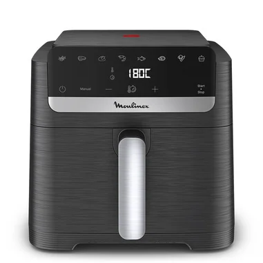 Easy Fry Mega Compact , Friggitrice ad Aria XL Capacità 7.5L, design compatto, EZ8618 - Moulinex