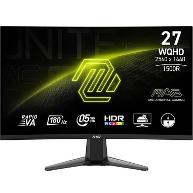 MAG 27CQ6F Monitor PC 68,6 cm (27") 2560 x 1440 Pixel Quad HD LCD Nero - MSI