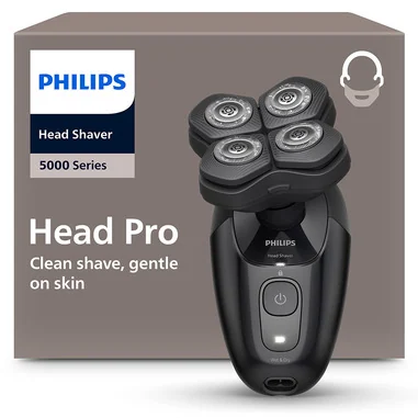 Serie 5000 Head Shaver Pro 5000 Series HS5980/15 Rasoio essenziale con lame ComfortCut - Philips
