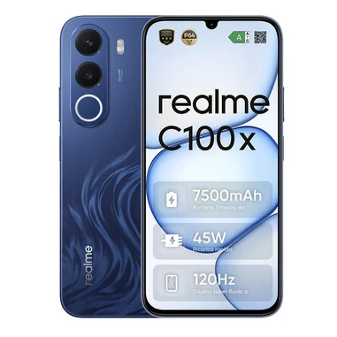 C100X smartphone 17,3 cm (6.8") Android 16.0 4G USB tipo-C 4 GB 256 GB 8000 mAh Blu - realme