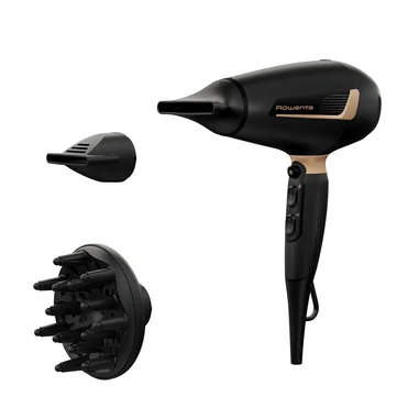 Pro Expert CV8840 asciuga capelli 2200 W Nero, Rame - Rowenta