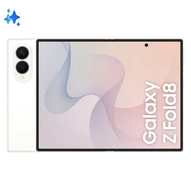 Galaxy Z Fold8 , 256GB, Cream, Nuovo formato, Rapporto Display Esterno 10:16 | Interno 4:3, Processore Potente, 4800 mAh, RAM 12GB, Camera 50MP, Now Nudge, Assistente Foto - Samsung