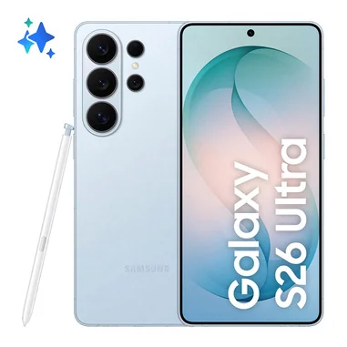 Galaxy S26 Ultra Smartphone AI, 256GB, Privacy Display integrato, Processore potente, Assistente Foto, Camera 200 MP, 5000 mAh, Sky Blue - Samsung