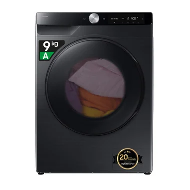 WD90DG6G94BB/U3 lavasciuga Slim Libera installazione Caricamento frontale Nero - Samsung