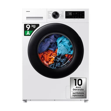 WW90DG5G34AEET lavatrice Caricamento frontale 9 kg 1400 Giri/min Bianco - Samsung