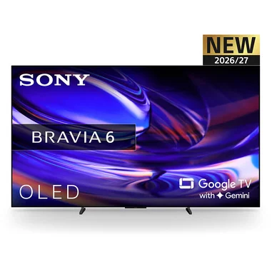 55" Bravia 6 TV OLED, 4K Smart TV (Google TV Gemini), 48", 120 Hz con Dolby Vision/Atmos, 4 Porte HDMI 2.1 - Sony