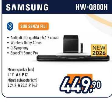 Soundbar HW-Q800H - Samsung